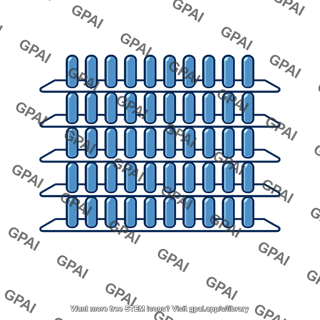 Smectic a liquid crystalline phase