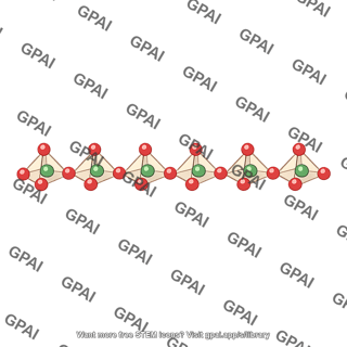 Single strand silicate chain