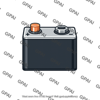 Battery rectangular