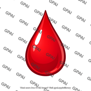 Blood drop