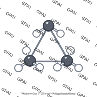 Cyclopropane molecule