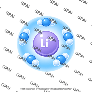 Lithium ion aqueous