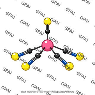 Tetrathiocyanatocobaltate complex ion