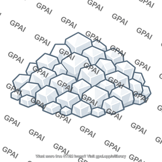 Angular salt cluster