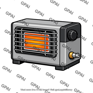 Portable gas heater