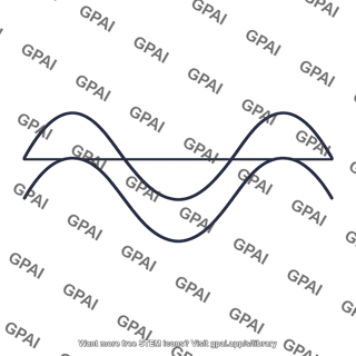 Sine wave opposite phase