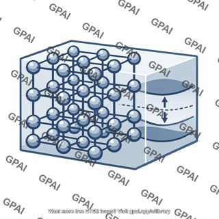 Semiconductor lattice with band motif