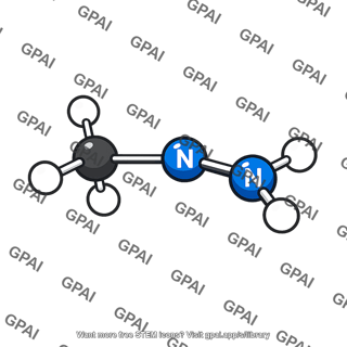 Methylhydrazine molecule