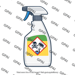 Pesticide spray bottle