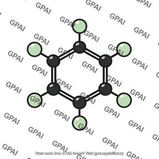 Hexafluorobenzene molecule