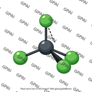 Ccl4 molecule tetrahedral