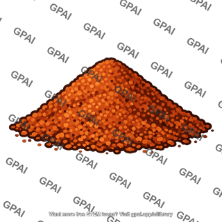 Iron oxide fe2o3 powder