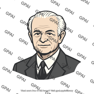 Elderly man in suit