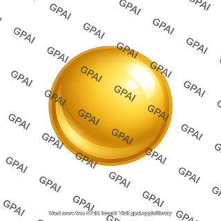 Gold particle