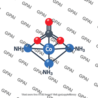Tetraammine carbonato cobalt complex
