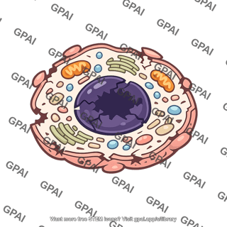 Living cell damaged