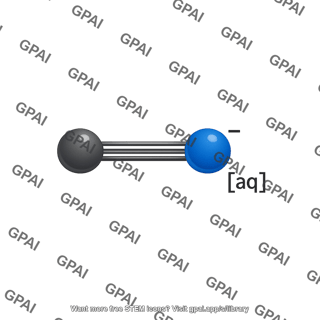 Cyanide ion aqueous