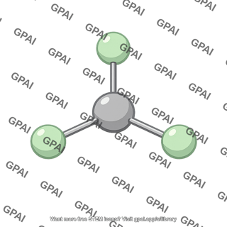 Trigonal planar molecule
