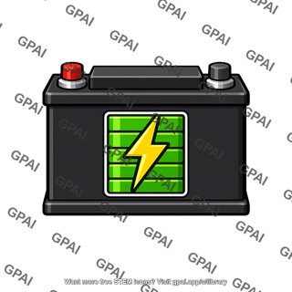 Charged battery