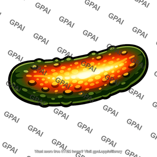 Pickle glowing