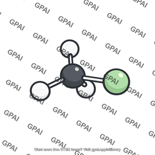 Fluoromethane molecule