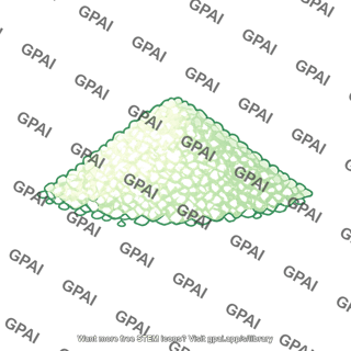 Zinc sulfide phosphorescent crystalline powder