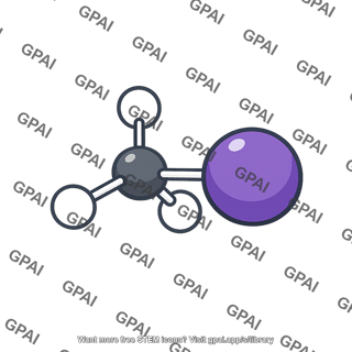 Methyl iodide molecule