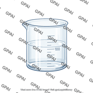 Hydrochloric acid beaker