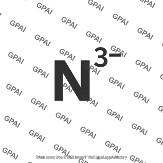 Nitride 3minus ion