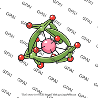 Tris oxalato cobaltate complex enantiomer delta