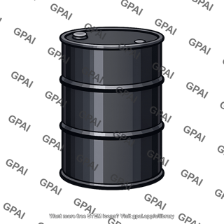 Crude petroleum barrel