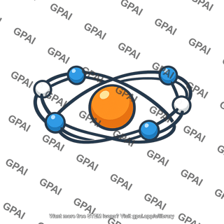 Stylized atom
