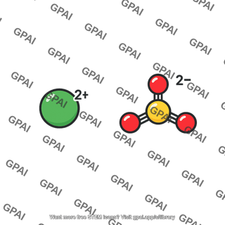 Magnesium sulfate formula unit