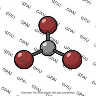 Triatomic molecule model