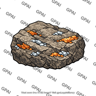 Ore rock