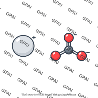 Calcium carbonate ionic structure