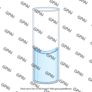 Water meniscus