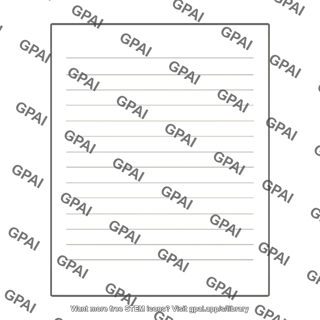 Lined paper