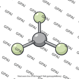 Trigonal planar molecule