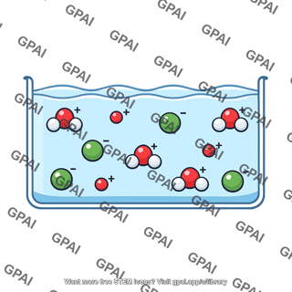 Hydrochloric acid aqueous ions