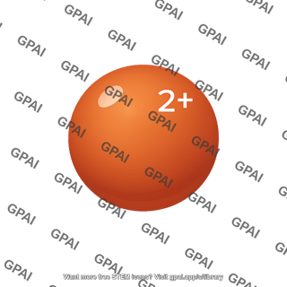 Iron ii ion orange brown