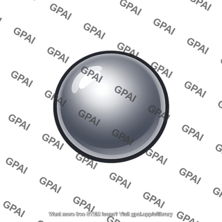 Grey sphere