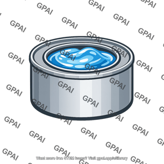 Canned heat container