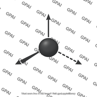 Sphere with three arrows