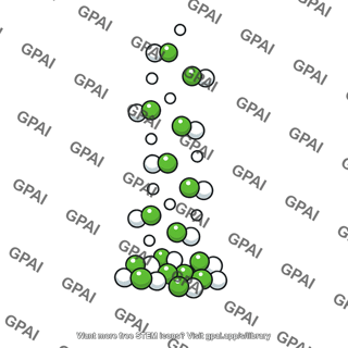 Hcl gas bubbled