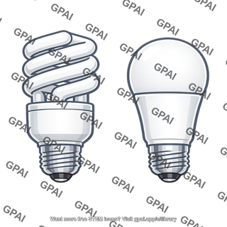 Lightbulb energy efficient