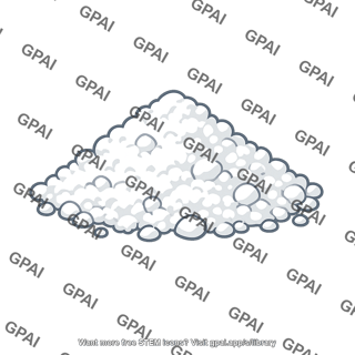 Alkali metal hydroxide solid