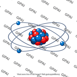 Stylized atom