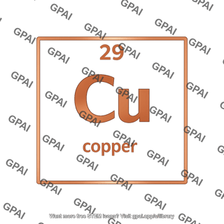 Copper element tile