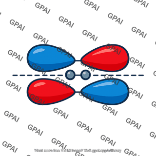 Pi 2p antibonding molecular orbital